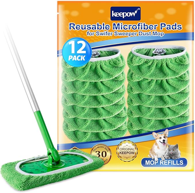 KEEPOW Reusable Wet Pads Refills Compatible by KEEPOW