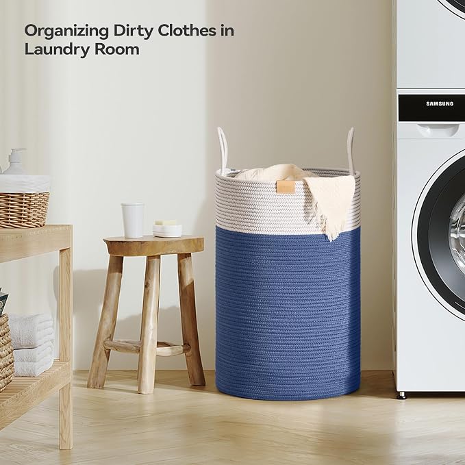 Laundry Hamper 75L, Large Laundry Basket - Image 3