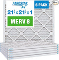 Aerostar 21.5x21.5x1 MERV 8-6 Count by AirFiltersDelivered
