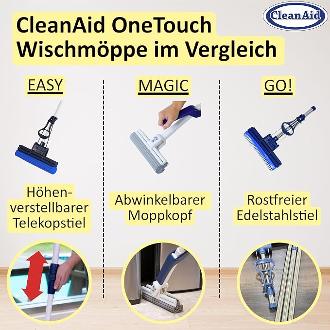 OneTouch GO! Floor Cleaner, Floor Mops, Sponge Mops, Mop - Image 5