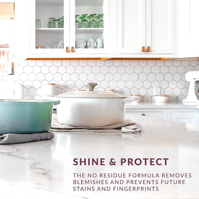 HOPE'S Countertop Restoration Polish, Streak-Free Kitchen Counter Cleaner - Image 6