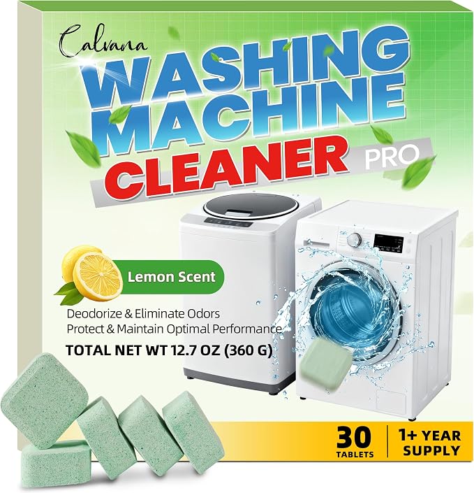Laundry Machine Cleaner, Washer Cleaner, by Calvana