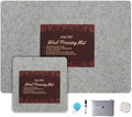 Wool Pressing Mat Set Includes 24 x17 and 10 x 10 mats by KALTEK