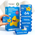 Fomin Mini Hand Sanitizer Wipes 8 Pack by FOMIN
