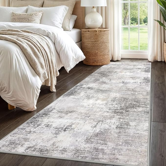 IOHOUZE Abstract Runner Rug 3x8 Ft Washable Runners - Image 8