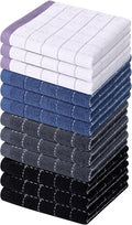 Homaxy 100% Cotton Terry Kitchen Dish Cloths, Ultra Soft and Absorbent Dish by Homaxy