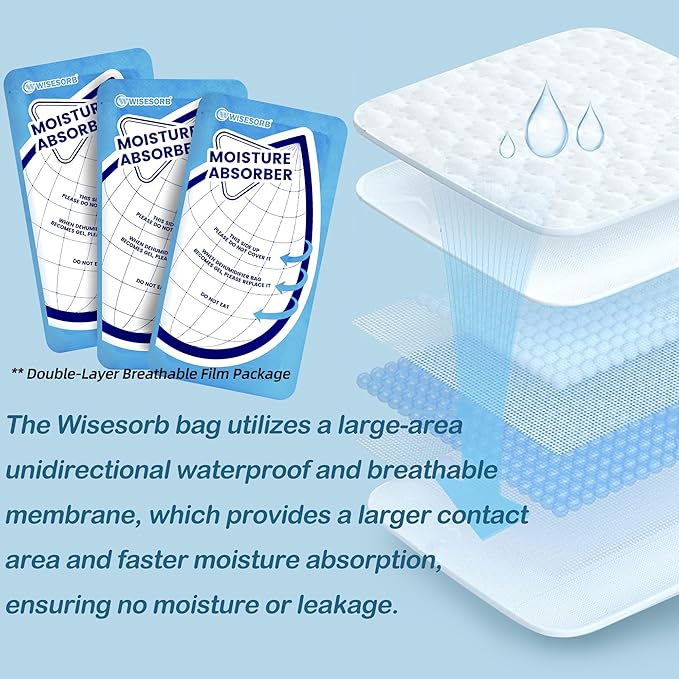 25 Gram Moisture Absorbers, 20 Packs Dehumidifier Bags - Image 9