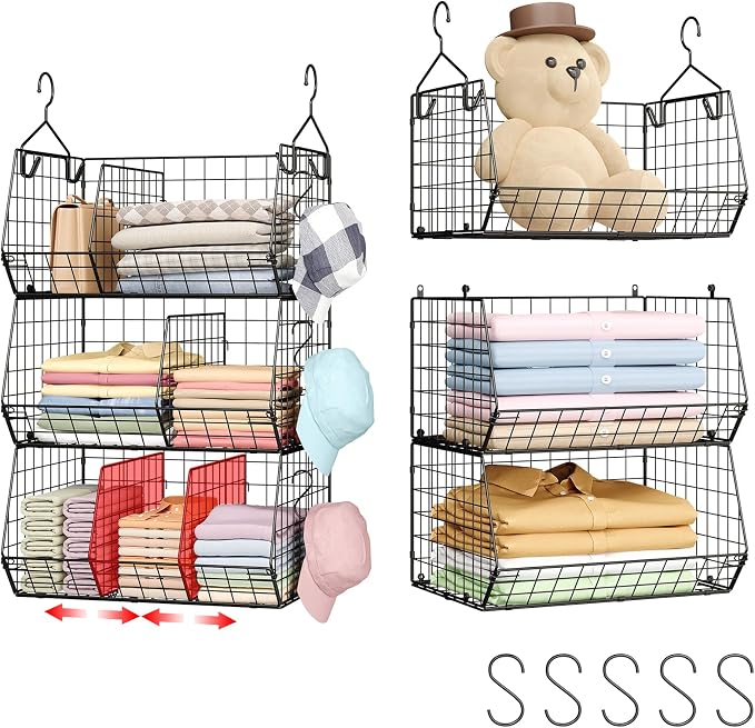 3 Tier Closet Hanging Shelves by Jautokerdar