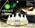 Air Wick Plug In Scented Oil Refills, Sweet Vanilla + Shea Butter, Air by AirWick