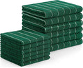 Homaxy Microfiber Kitchen Towels and Dishcloths Set, 12 Pack Soft and Absorbent by Homaxy