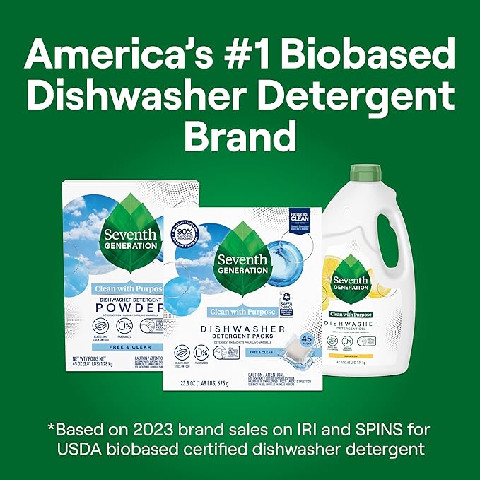 Seventh Generation Dishwasher Detergent Packs - Image 4