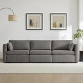 CHITA Oversized Modular Sectional Convertible Fabric Sofa Set, FSC by CHITALIVING