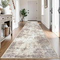IOHOUZE Abstract Runner Rug 3x14 Ft Washable Runners by iOhouze