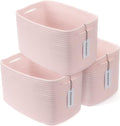 Cotton Rope storage Basket Bins Woven Basket by XUANGUO