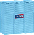GLIMGLINT Blue Microfiber Cleaning Cloth, 150 Pack Microfiber Towels by Unknown