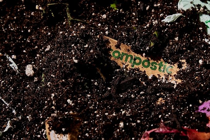 Compostic Home Compostable Trash Bags, 3 Gallon Small Kitchen Rubbish Bags - Image 8