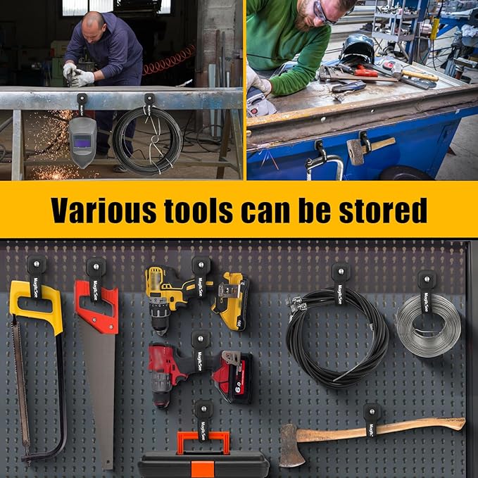 Updated 4 Pack Heavy Duty Magnetic Hook Straps - Image 6