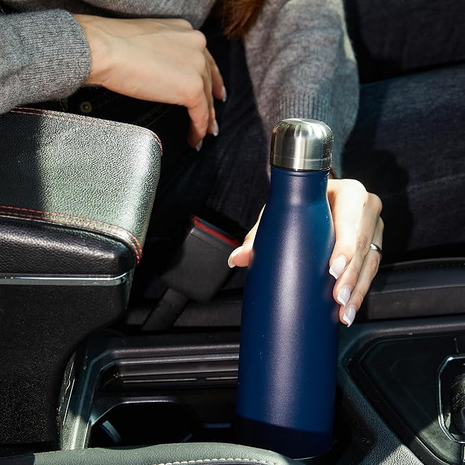 MEWAY 17oz Sport Water Bottle 12 Pack Vacuum Insulated Stainless Steel - Image 5