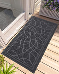 DEXI Front Door Mat Outside Entrance, Heavy Duty Non Slip Low Profile Doormat by DEXI
