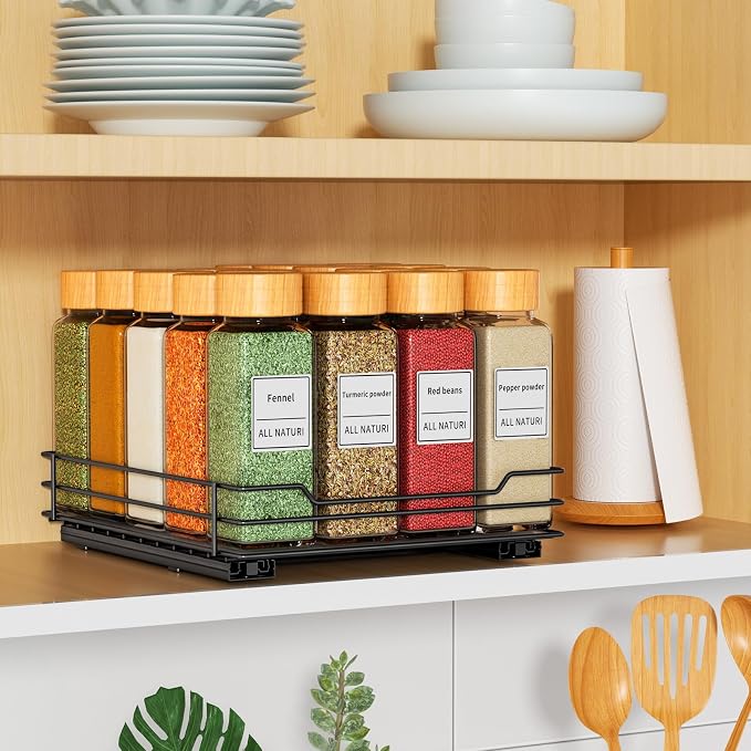 RCHYFEED Pull Out Spice Rack Organizer - Image 8