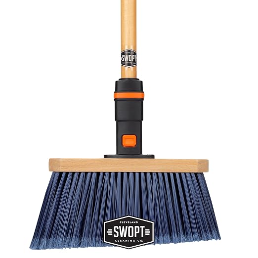 SWOPT Garage Kit — Includes 48” and 60” Wooden Handles, Smooth Surface Push - Image 4