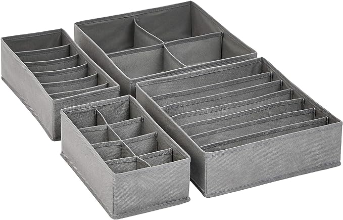 Amazon Basics Dresser Drawer Storage Organizer by AmazonBasics