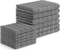 Homaxy Microfiber Kitchen Towels and Dishcloths Set, 12 Pack Soft and Absorbent by Homaxy