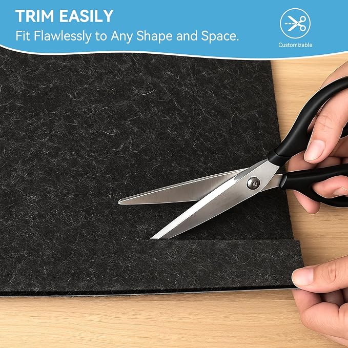 Warmstar 6x9 FT Non Slip Rug Pad, 100% Waterproof Felt Rug Pad - Image 6
