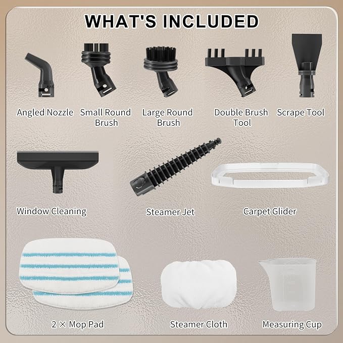 Steam Mop, 11-in-1 Powerful Steam Cleaner - Image 9