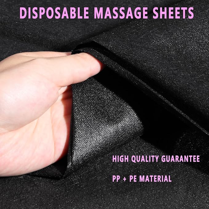 Disposable Bed Sheets 50 Pcs 31" x 71" Massage Table Sheets Non Woven Fabric - Image 4