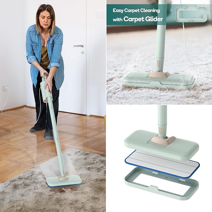 Newbealer Steam Mop & Detachable Handheld Cleaner, 250ml 1200W Powerful Floor - Image 7