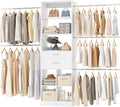 Closet System, 4-8 FT Closet Organizer Tower by Besiost