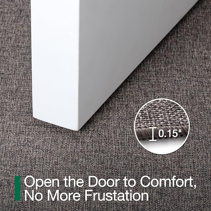 LUMI Ultra Thin Door Mat for Entryway, Easy Clean Welcome Entrance Mat for - Image 3
