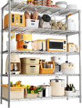 Storage Shelves, 5-Tier Adjustable Metal Industrial Utility Shelf Rack by Unknown