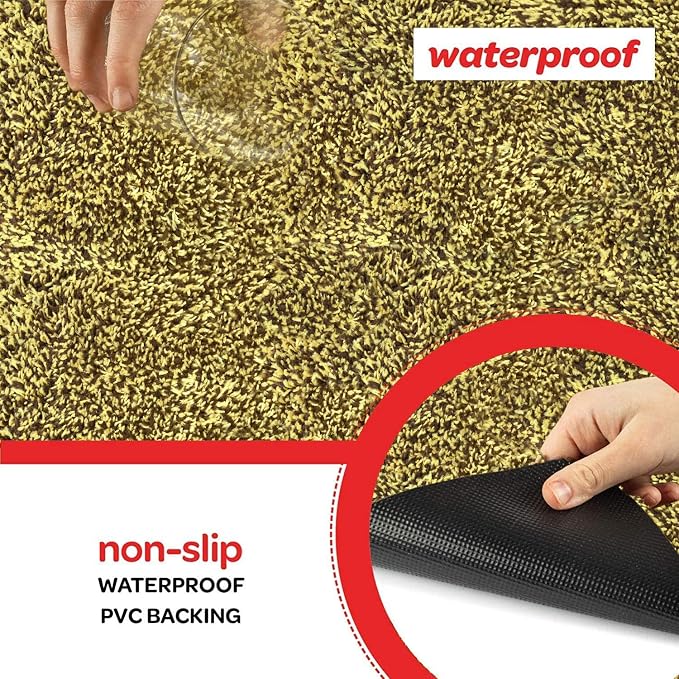 Premium Microfiber Indoor Door Mat – 20"x30" Washable Entry Mat, Waterproof - Image 4