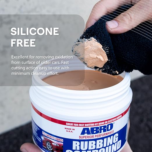 ABRO Superior Performance Automotive Rubbing Compound - Image 3