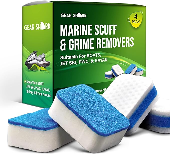 Marine Scuff Erasers | Magic Sponge Pads by Unknown