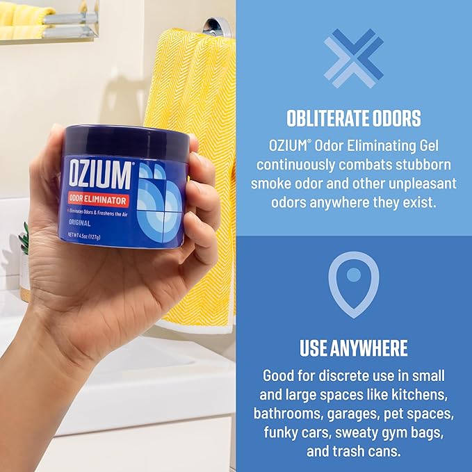 Ozium 8 Oz. Odor Eliminating Gel 6 Pack - Image 3