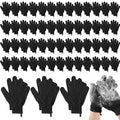 104 Pcs Exfoliating Glove Bulk Shower Gloves by Didaey