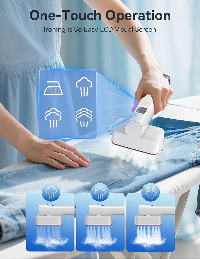 Steamer for Clothes, Sundu Portable 2-in-1 Steamer & Iron, 15s Fast Heat-up - Image 6