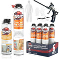Kraken Bond Fastcoat Fire Rated Spray Foam Insulation Kit Closed Cell in a Can by KRAKENBOND