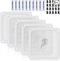 140mm Fan Filter PC Dust Filter Computer Fan Grills Dust Mesh Magnetic Frame PC by YIMATEECO