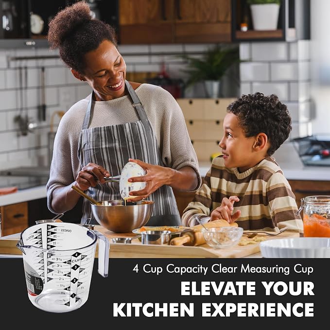 Chef Craft Select Plastic Measuring Cup, 4 Cup - Image 5