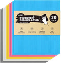 AIDEA Swedish Dishcloths for Kitchen-20PK, Absorbent Sponge Dish Cloth by AIDEAHOME