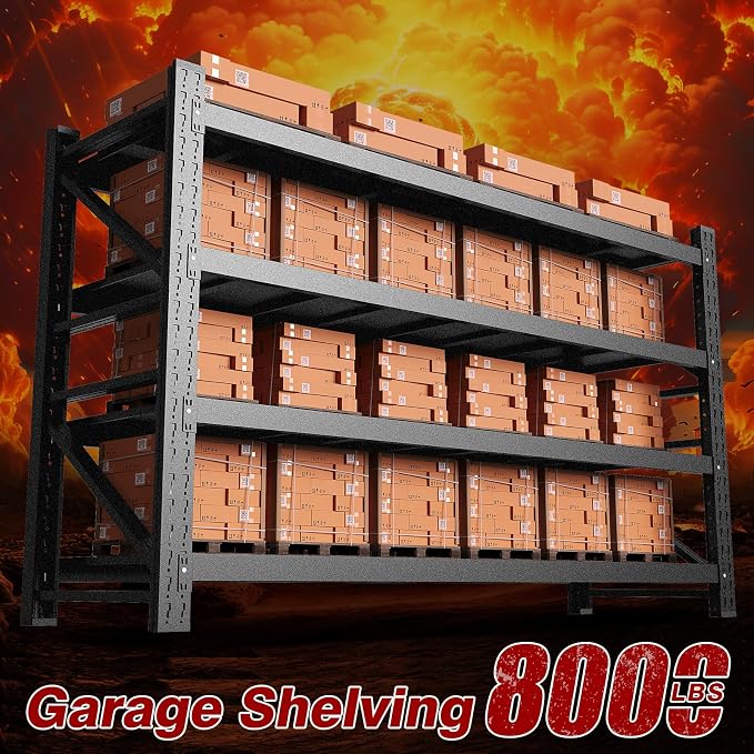 8000LBS Metal Steel Storage Shelves - Image 4