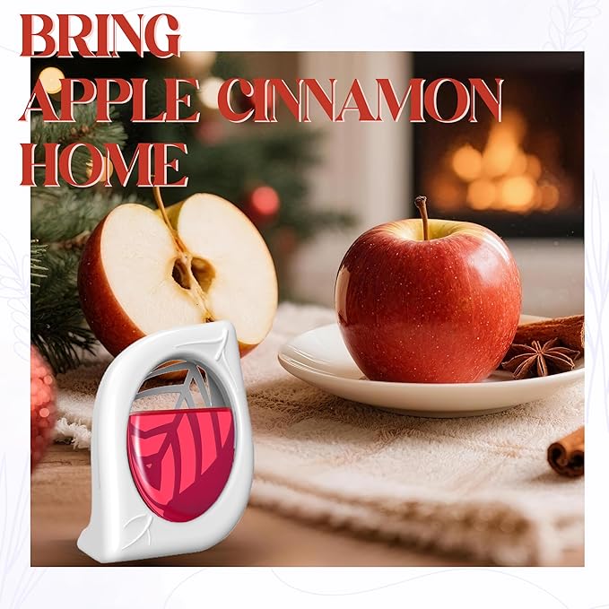 Air Freshener for Home, 4 Pack, Apple Cinnamon, Odor Eliminator for Small Area - Image 3