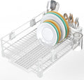 SIMPLE HOUSEWARE White Dish Drying Rack by SimpleHouseware