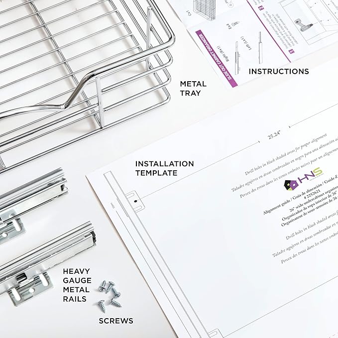 HOLDN’ STORAGE Heavy-Duty Premium Collection Pull Out Cabinet Organizer - Image 8