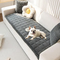 OTOB Sofa Covers for 3 Cushion Couch Washable, Fuzzy Non Slip Pet Friendly by OTOB