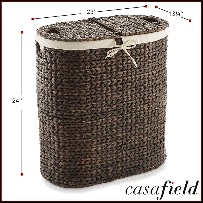 Casafield Oval Laundry Hamper - Image 7